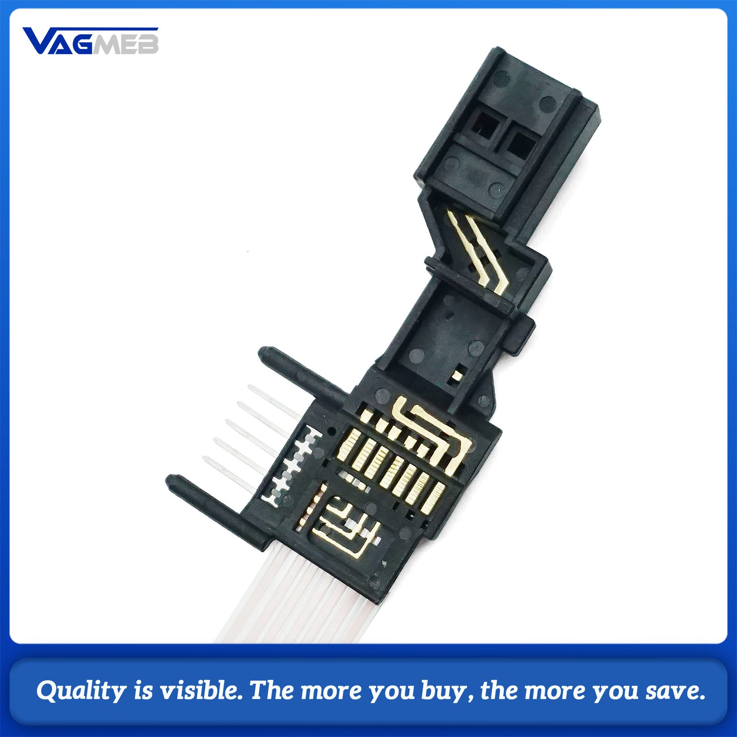 Steering Wheel Clockspring Ribbon Cable 5Q0 953 549D for VW Audi Skoda Seat MQB Platform  Airbag Squib Wiring Harness Replacement