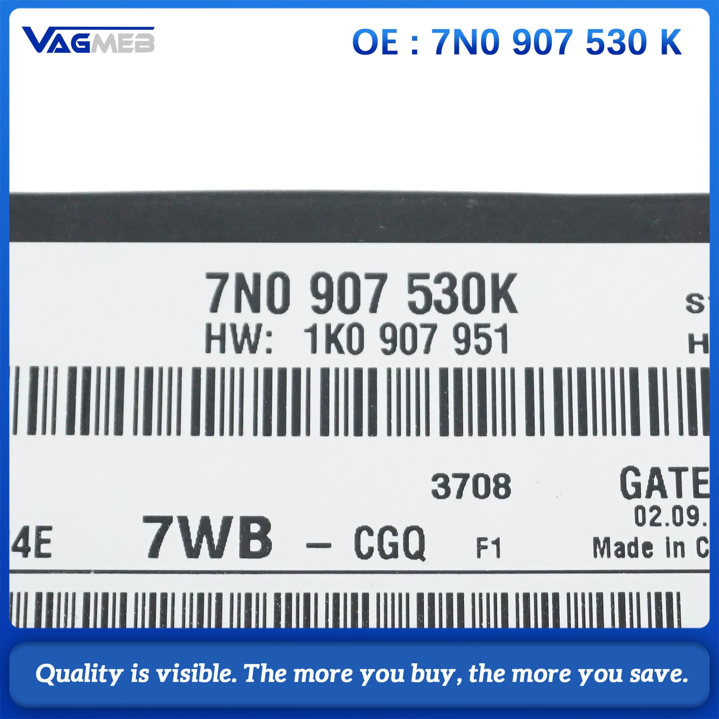 ECU Computer Board 7N0 907 530 K for Volkswagen for Audi