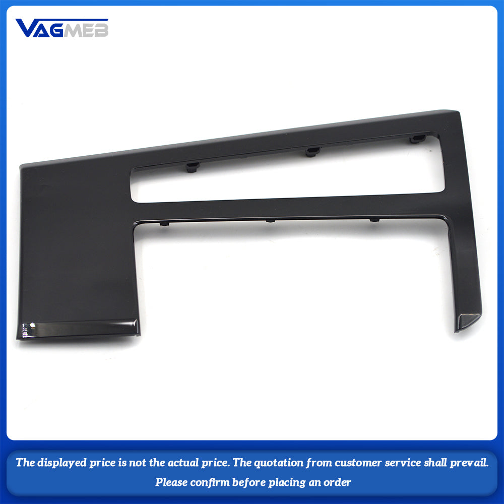 original central cup holder central channel painted black decorative panel For Audi A6 A7