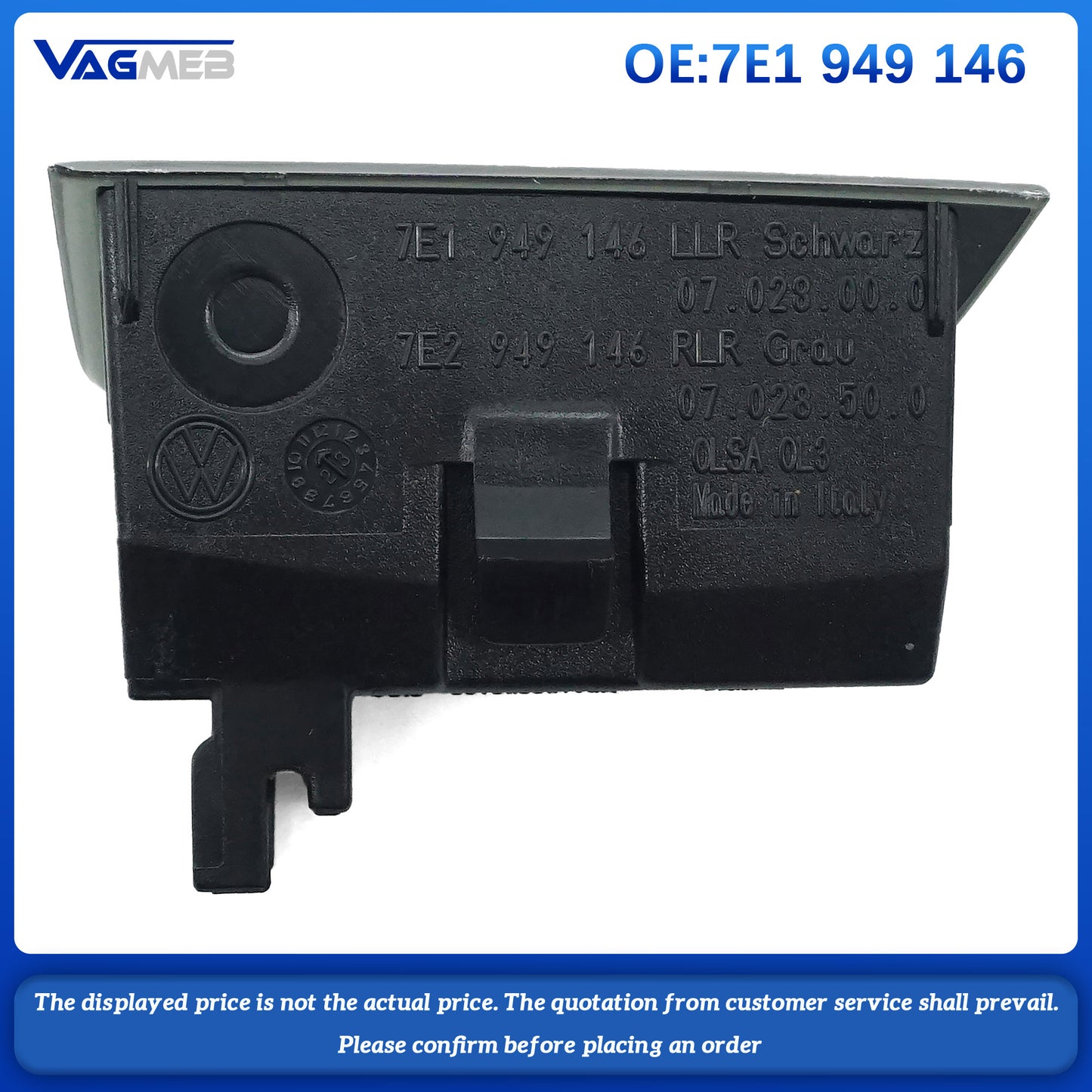 For VW Multivan lane change assist light 7E1 949 145/146