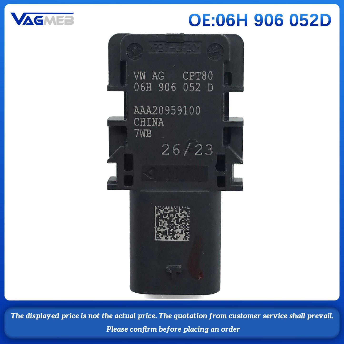 Engine Air Injection Pressure Sensor For Audi Q3 Q5 A5FY A6C8 A8 06H 906 052D