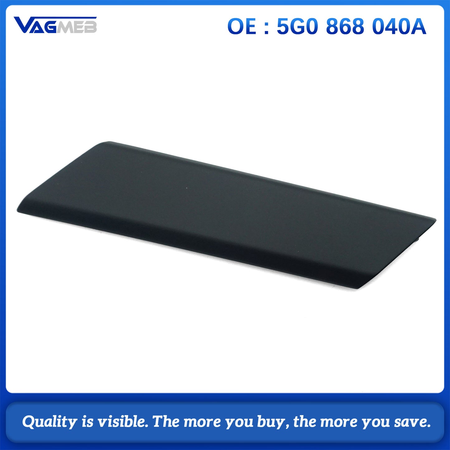 R-Line Door Handle Cover Black Left Right For VW Golf 7 7.5 GTI 5G0868040A039A