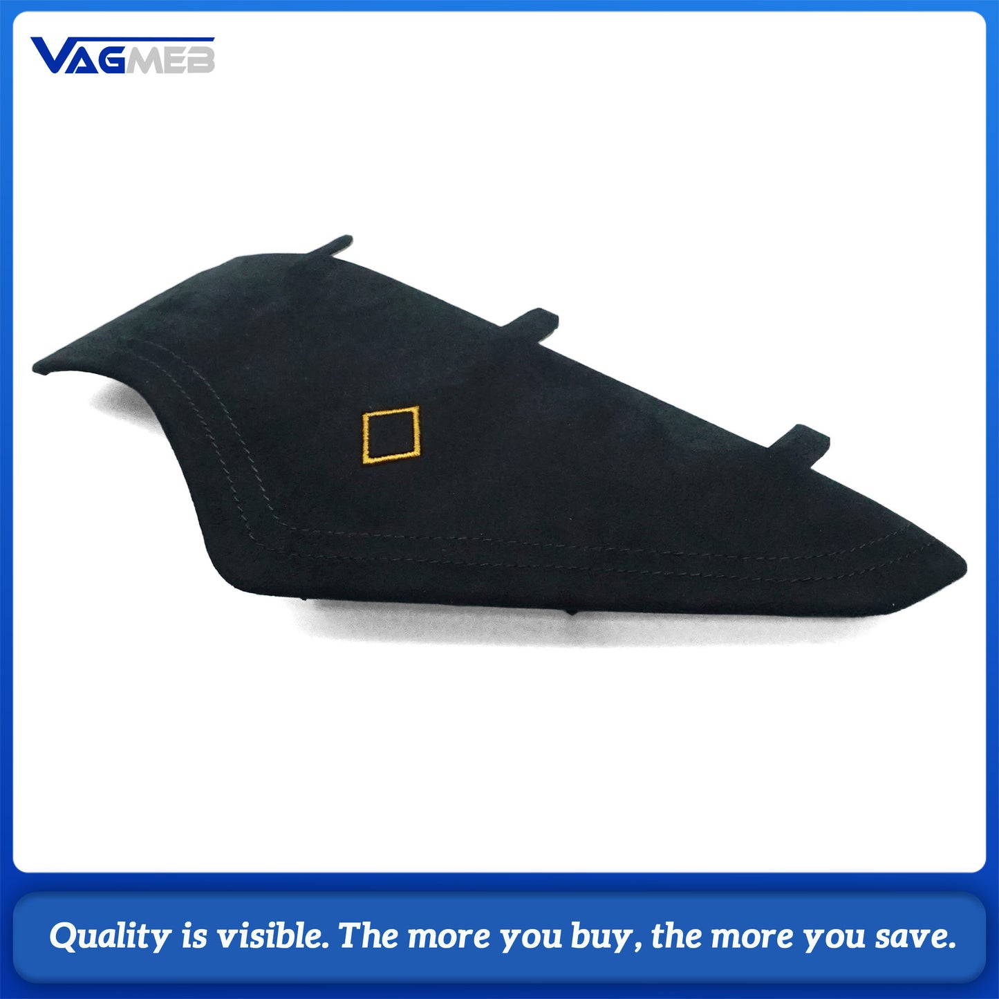 Alcantara leather dashboard cover For Audi A6C8 dashboard decorative cover, Car Accessories