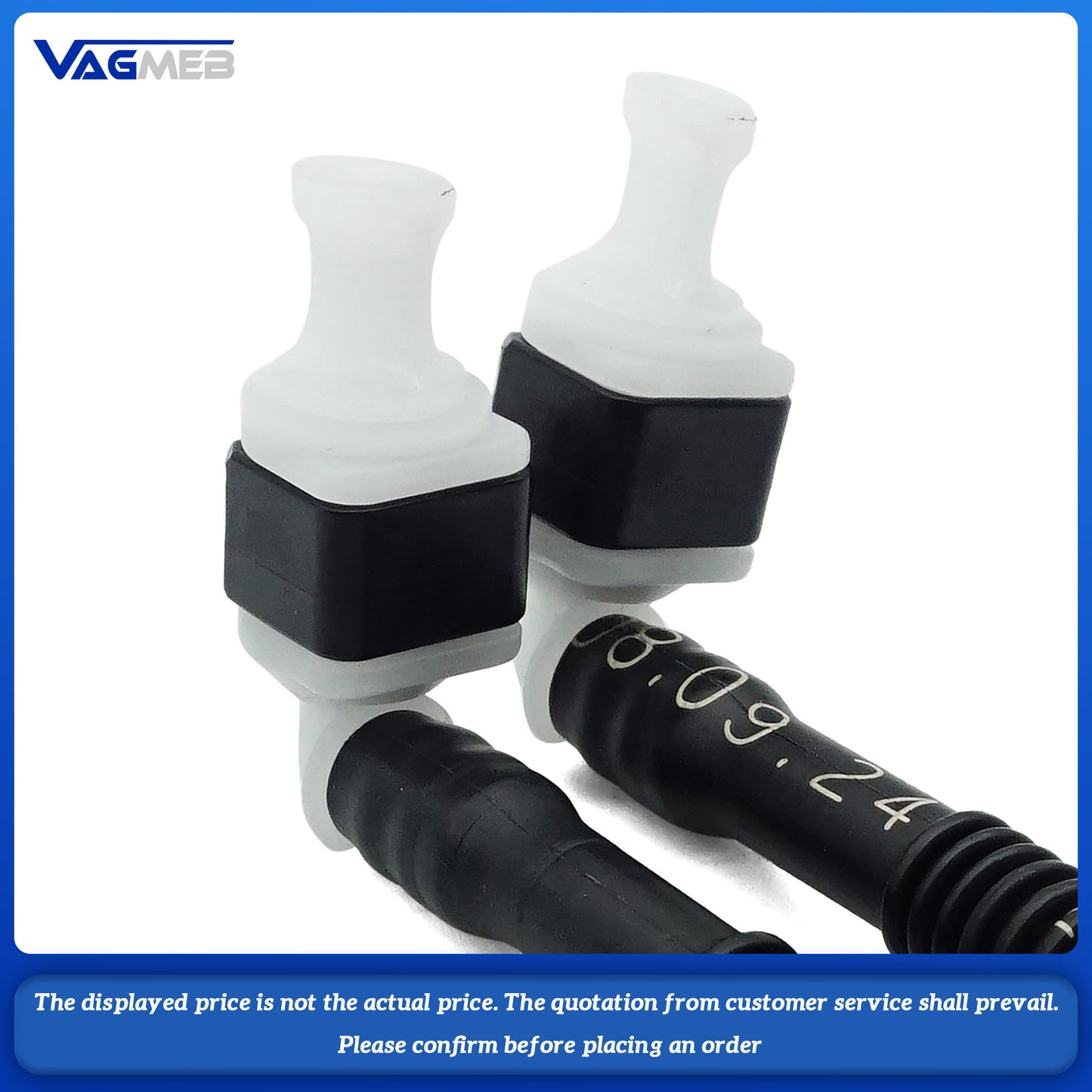 Windshield Glass Spray Washer Sprayer Nozzle Hose Pipe For VW Audi