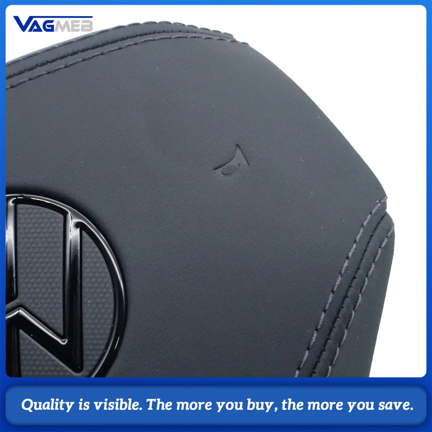 Steering wheel airbag cover multifunction steering wheel For VW Golf MK8