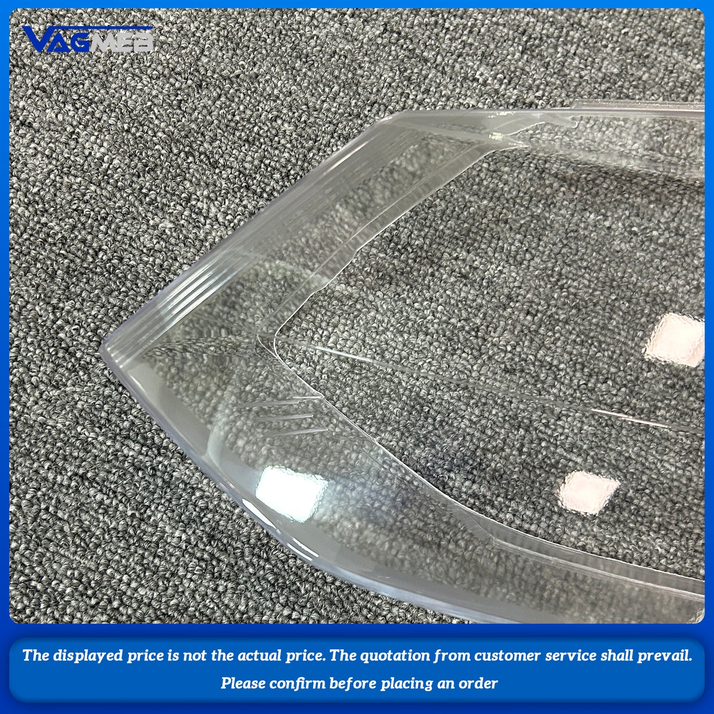 Car Front Glass Lens Lamp Shade Shell For VW POLO 2014-2017 Transparent Auto Light Case Headlight Cover Headlamp Caps