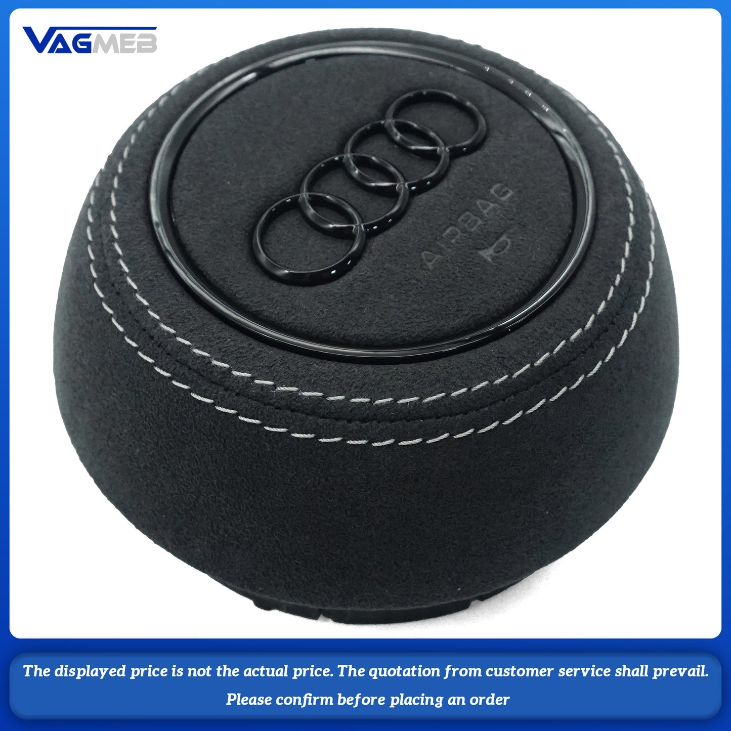 Steering wheel airbag cover multifunction steering wheel For Audi A4B9