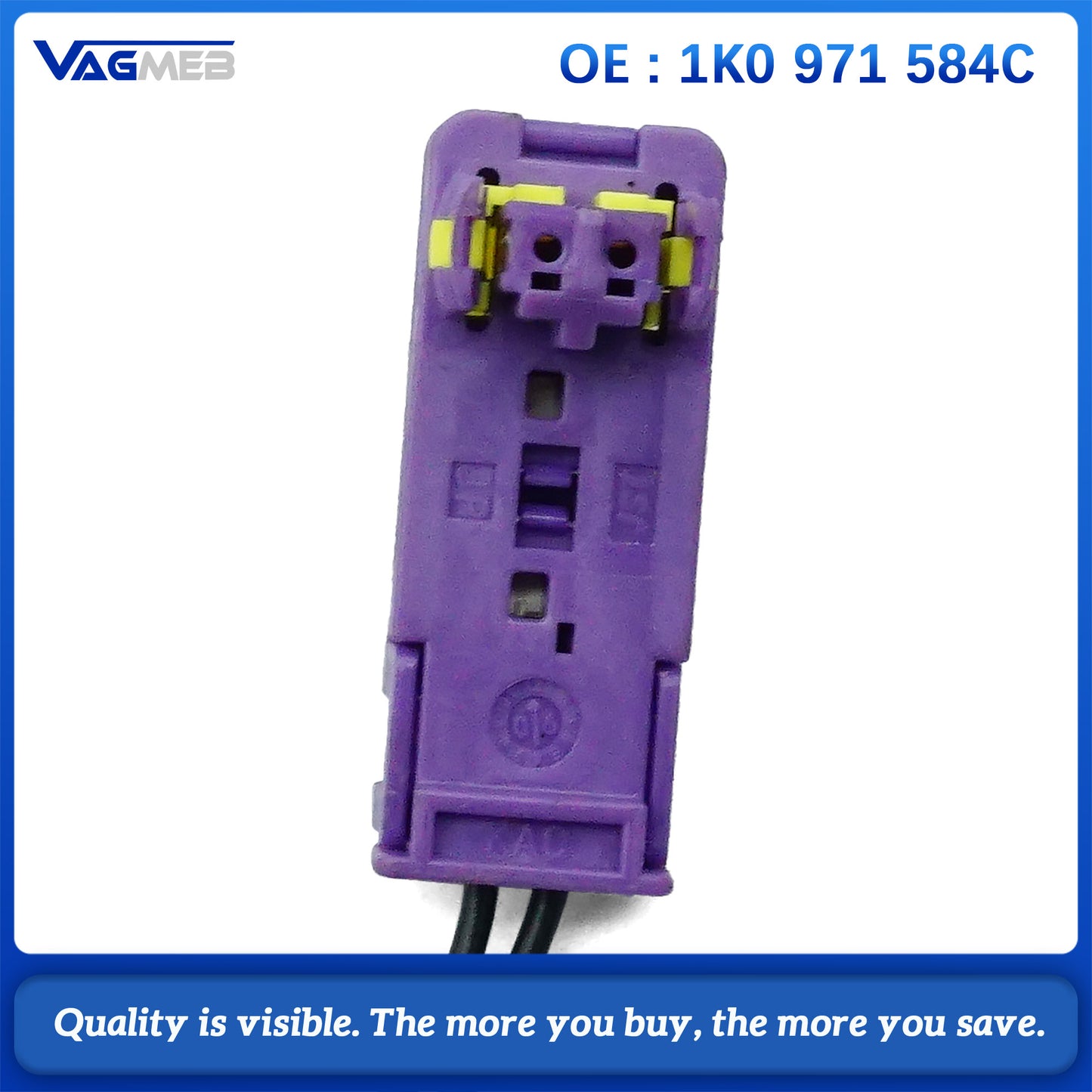 Multifunction MF Steering Wheel Cable Wire Harness For VW Golf MK5 Passat B6 1K0 971 584 C