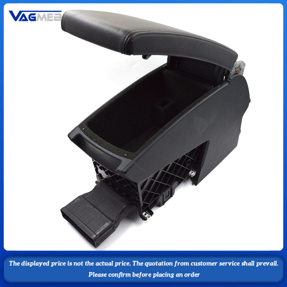 For VW Passat B7 High With Central Armrest Box Assembly convenient Black