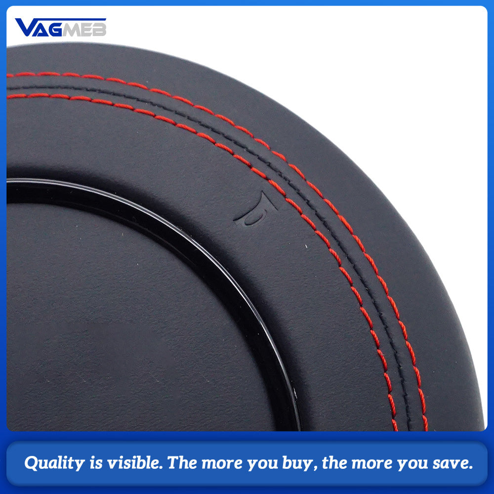 Steering wheel airbag cover multifunction steering wheel For Audi TT MK2 Red line