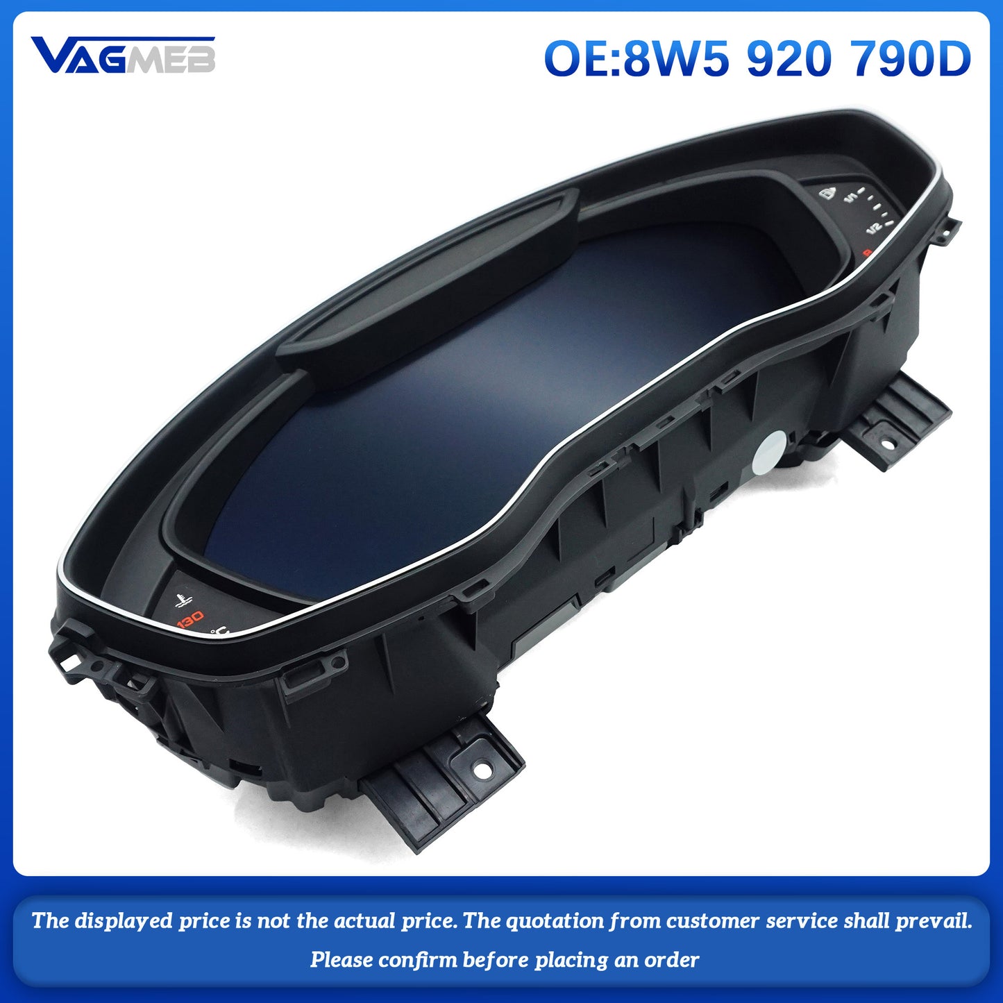 For Audi A3 A4 A6 Q5 Q7 2014-2020 Instrument  8W5 920 790D