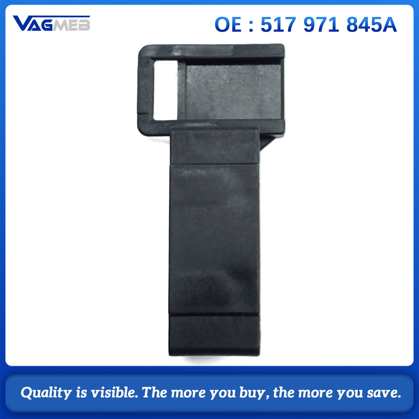 Genuine OBD Diagnostic Plug Bracket for Volkswagen Tiguan, Touareg MK2, T-Roc, and Skoda Kodiaq 517 971 845 A