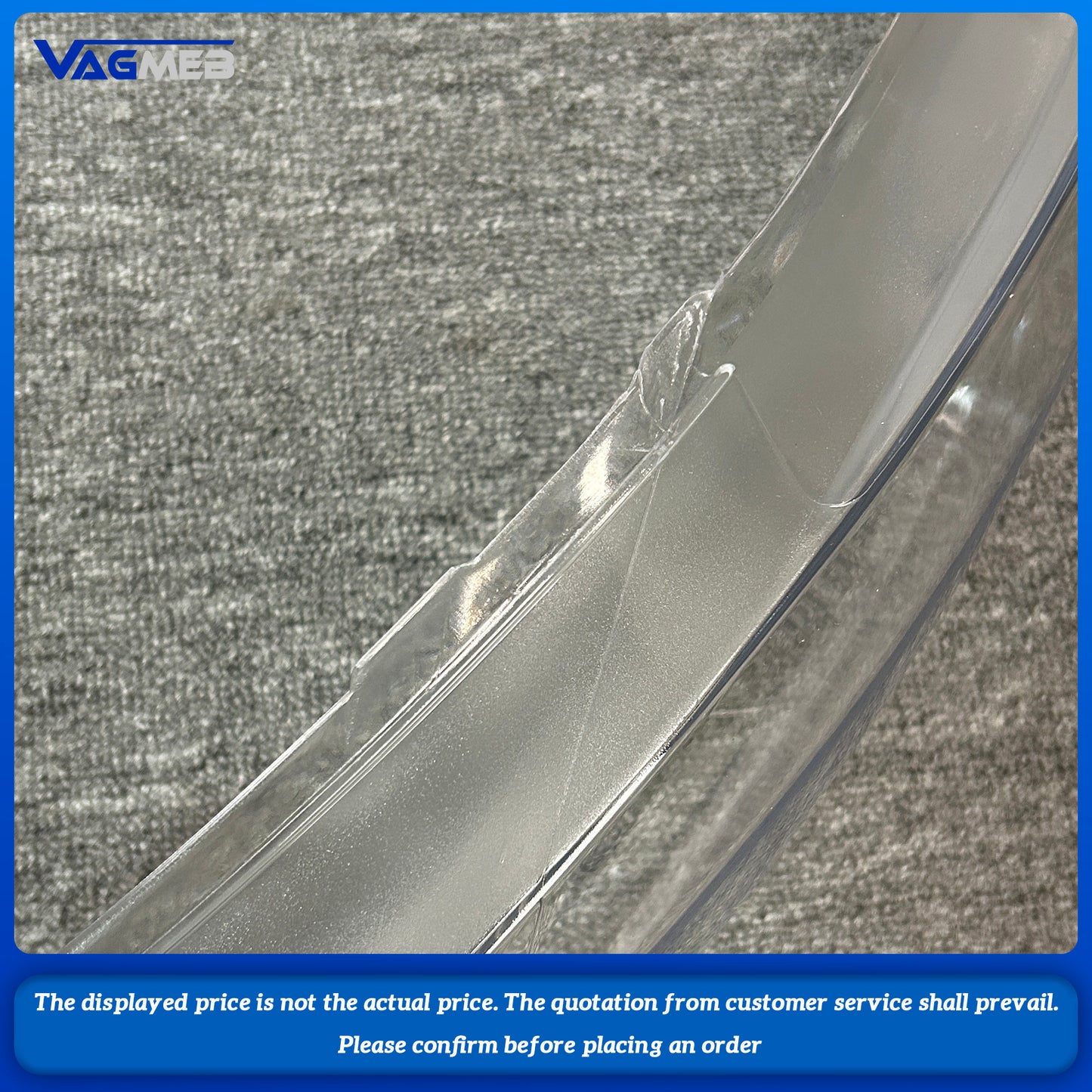 Car Front Glass Lens Lamp Shade Shell For VW POLO 2014-2017 Transparent Auto Light Case Headlight Cover Headlamp Caps