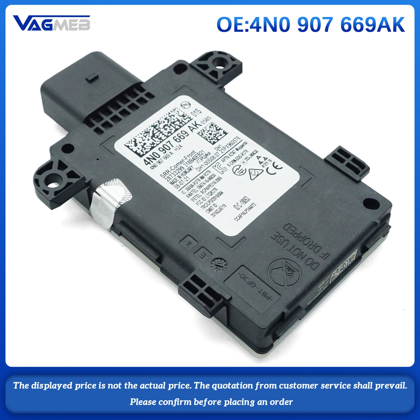 For Audi Lane-changing module 4N0 907 669AK
