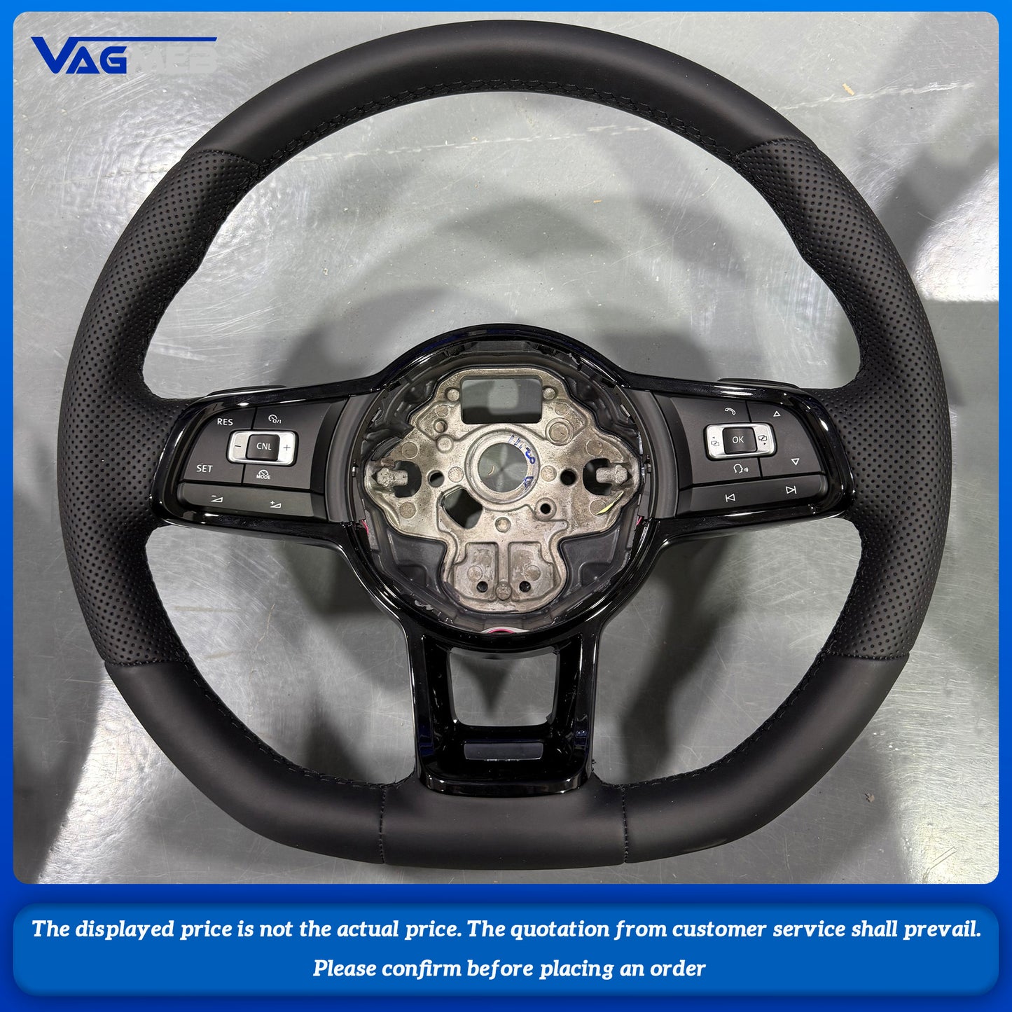 For vw Passat Tiguan Golf 7, 7.5,Mk7, polo RGTI 7th generation sports Steering Wheel