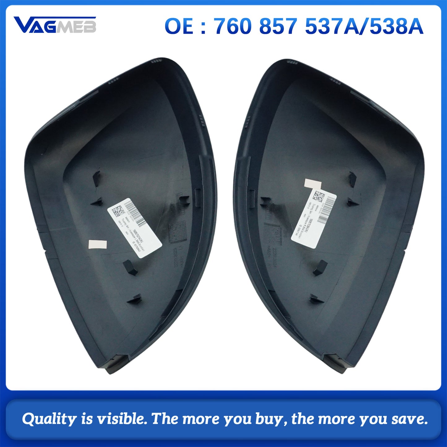 Car Rearview Mirror Cover Trim For Touareg Car Accessories