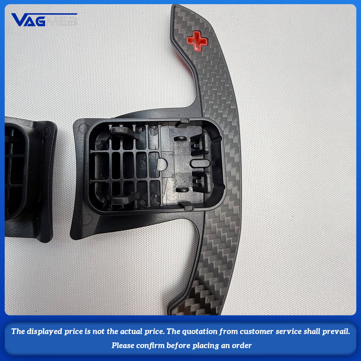 For BMW F20 F30 F32 F34 F36 F80 G42 F30 F31 1 2 3 4 5 7 Series Carbon Fiber Steering Wheel Shifter Paddles Gear Shift Shifter