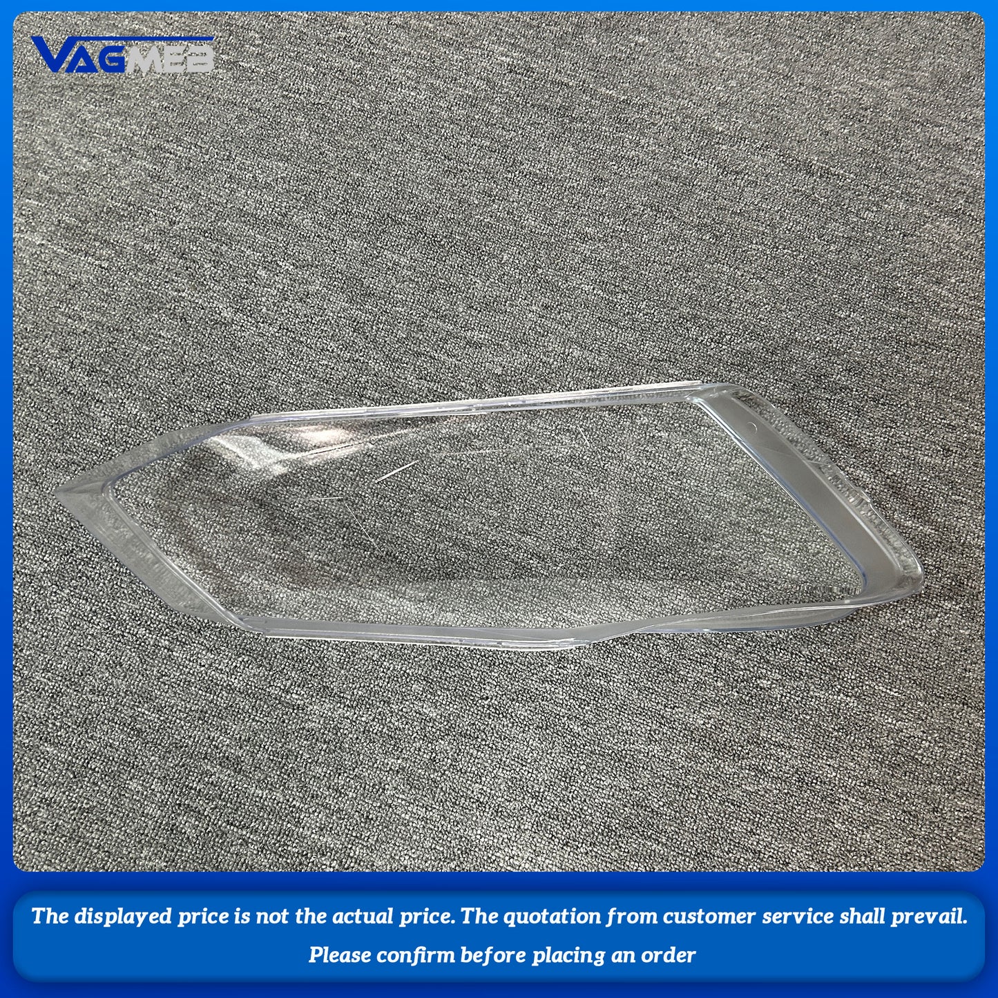 Car Front Glass Lens Lamp Shade Shell For VW POLO 2014-2017 Transparent Auto Light Case Headlight Cover Headlamp Caps
