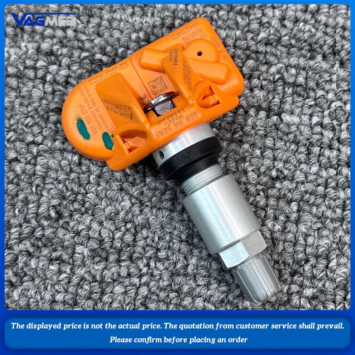 TMPS 2 TPMS Tire Pressure System For VW MQB GOLF 7 Tiguan Passat Touran Seat 5Q0 907 275 F 5Q0 907 273 F