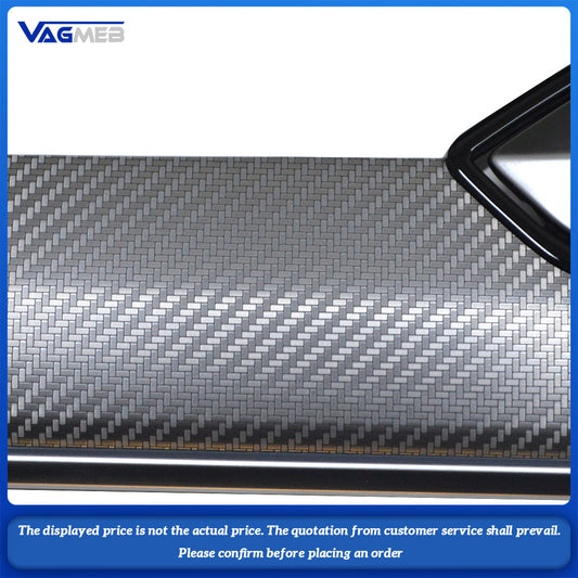 For VW CC Arteon Passat B8 Variant Ambient Light 6Pcs Grid Silver Color LED Interior Atmosphere Lamp