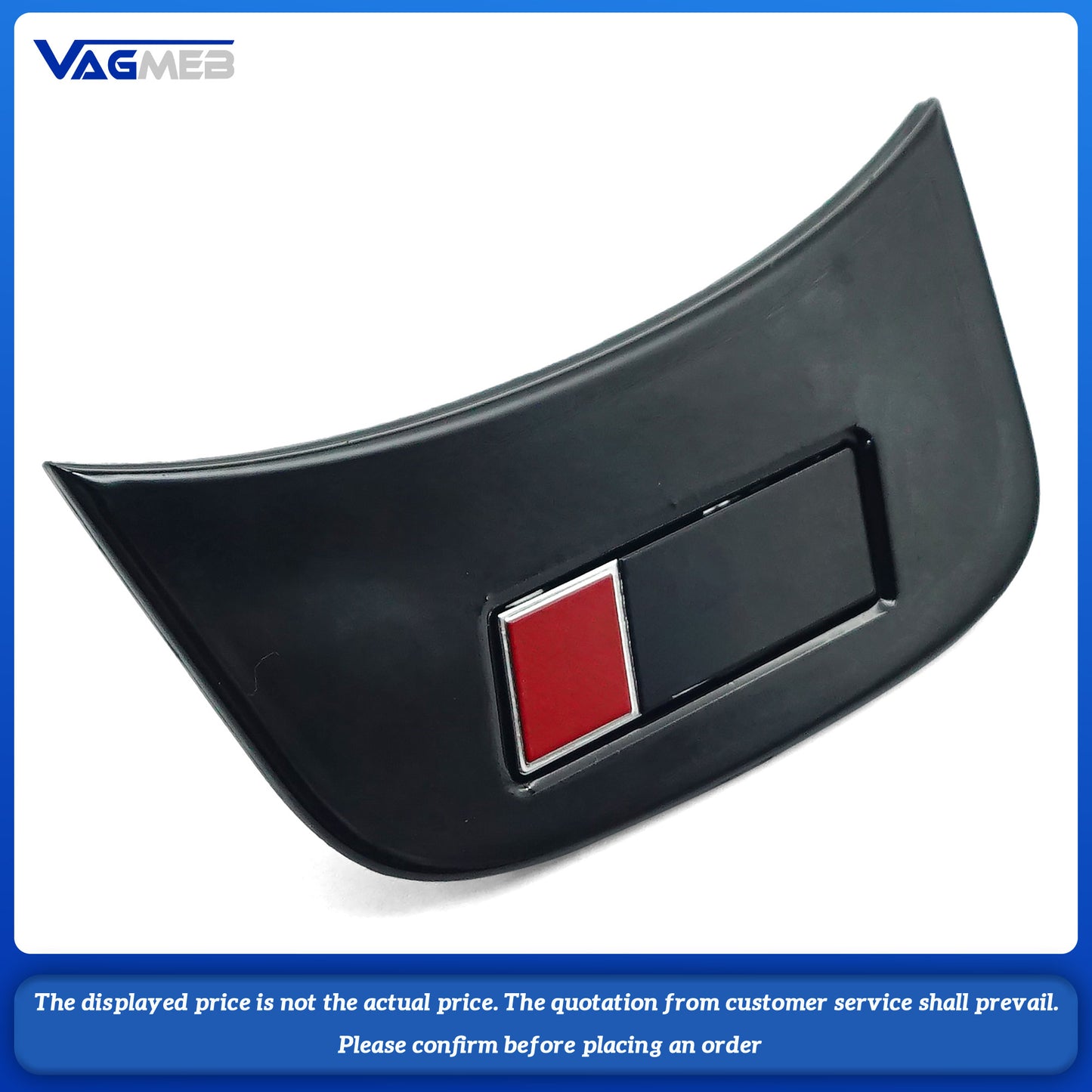 For Audi A4B8 Steering Wheel Bedge RS Logo