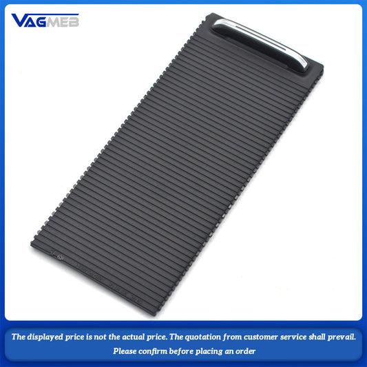 New Black Center Console Drink Water Cup Holder Cover Pull Curtain Trim For VW Golf 7 7.5 GTI GTE GTD MK7 R-Line 2013-2021