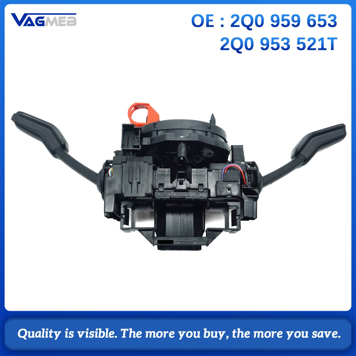 Steering column combination switch multi-function switch suitable For VW POLO  Skoda Octavia 2Q0 959 653 2Q0 953 521T
