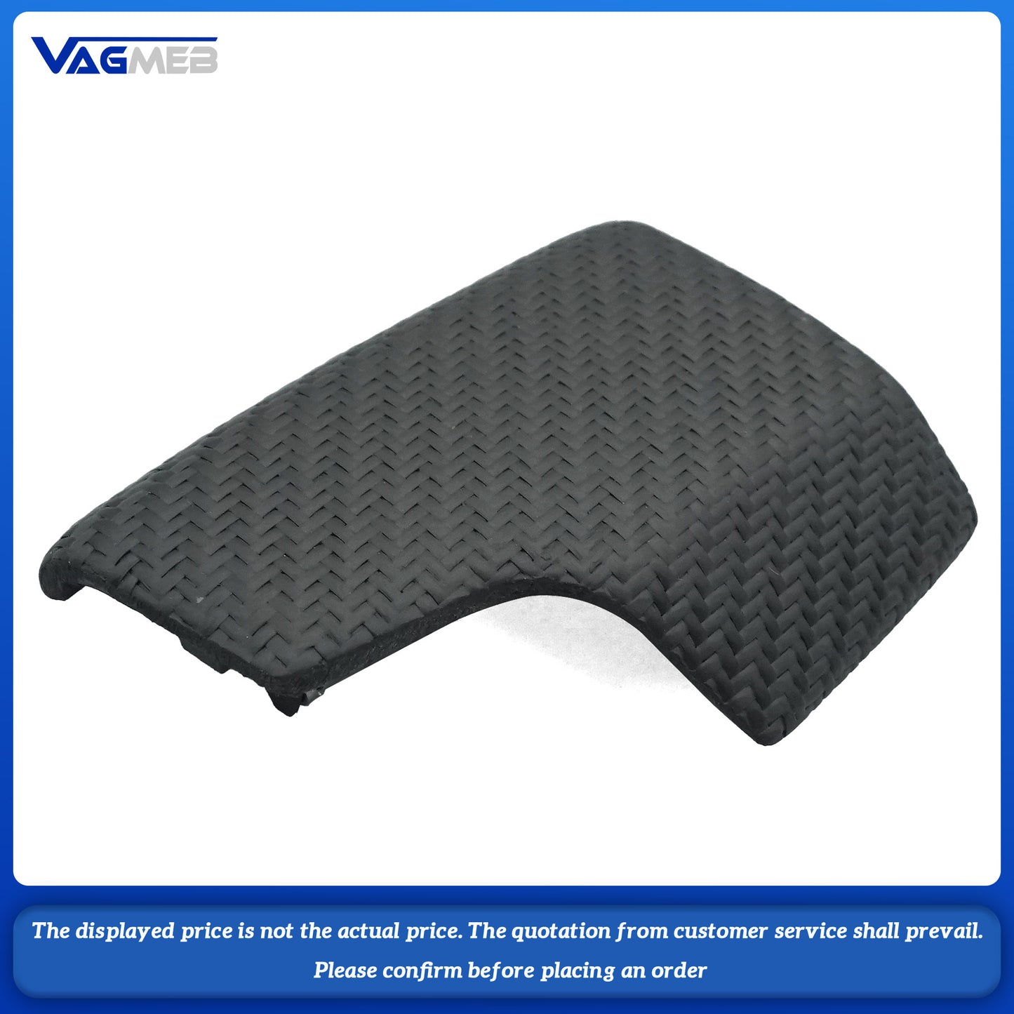 For Audi RS6C8 textured carbon fiber gearshift cover Carbon fibre Gear Shift Knob
