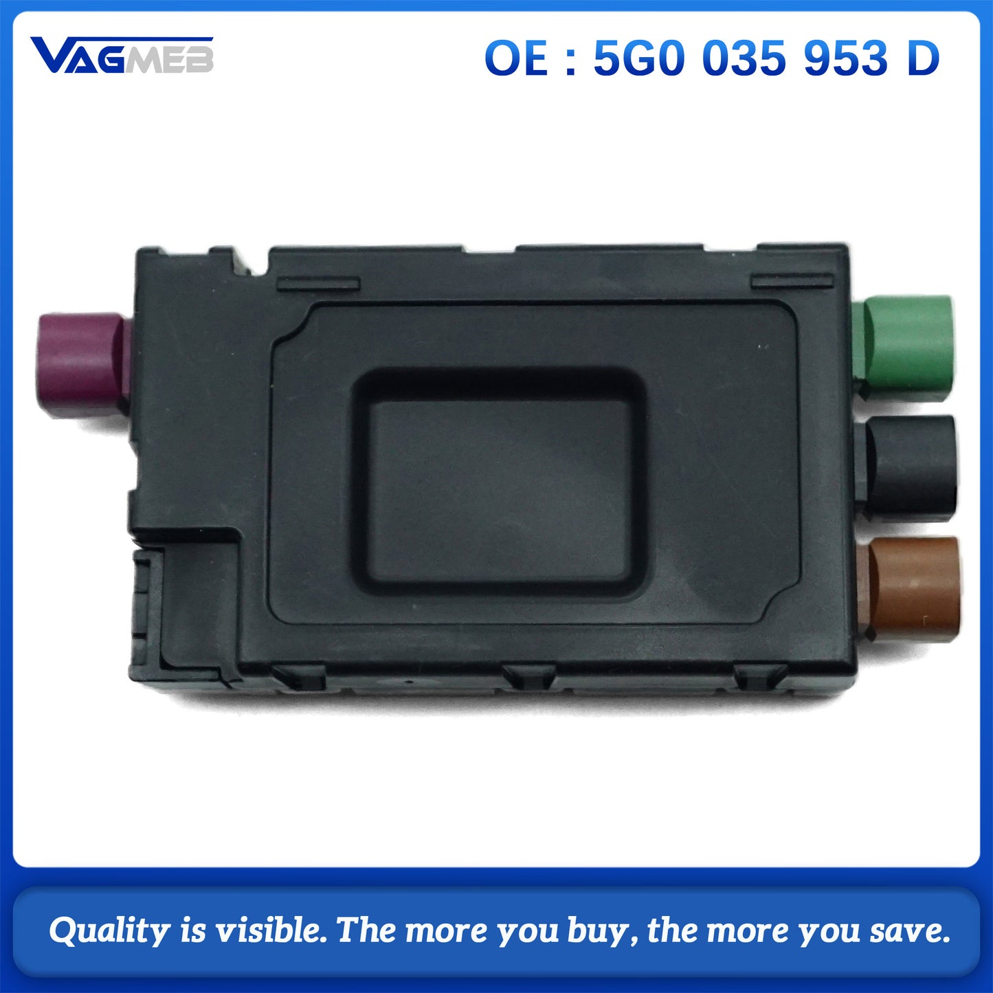 USB Hub Conversion Adapter Cable Splitter Module 5G0 035 953 D Suitable for Volkswagen Passat B8  Golf models