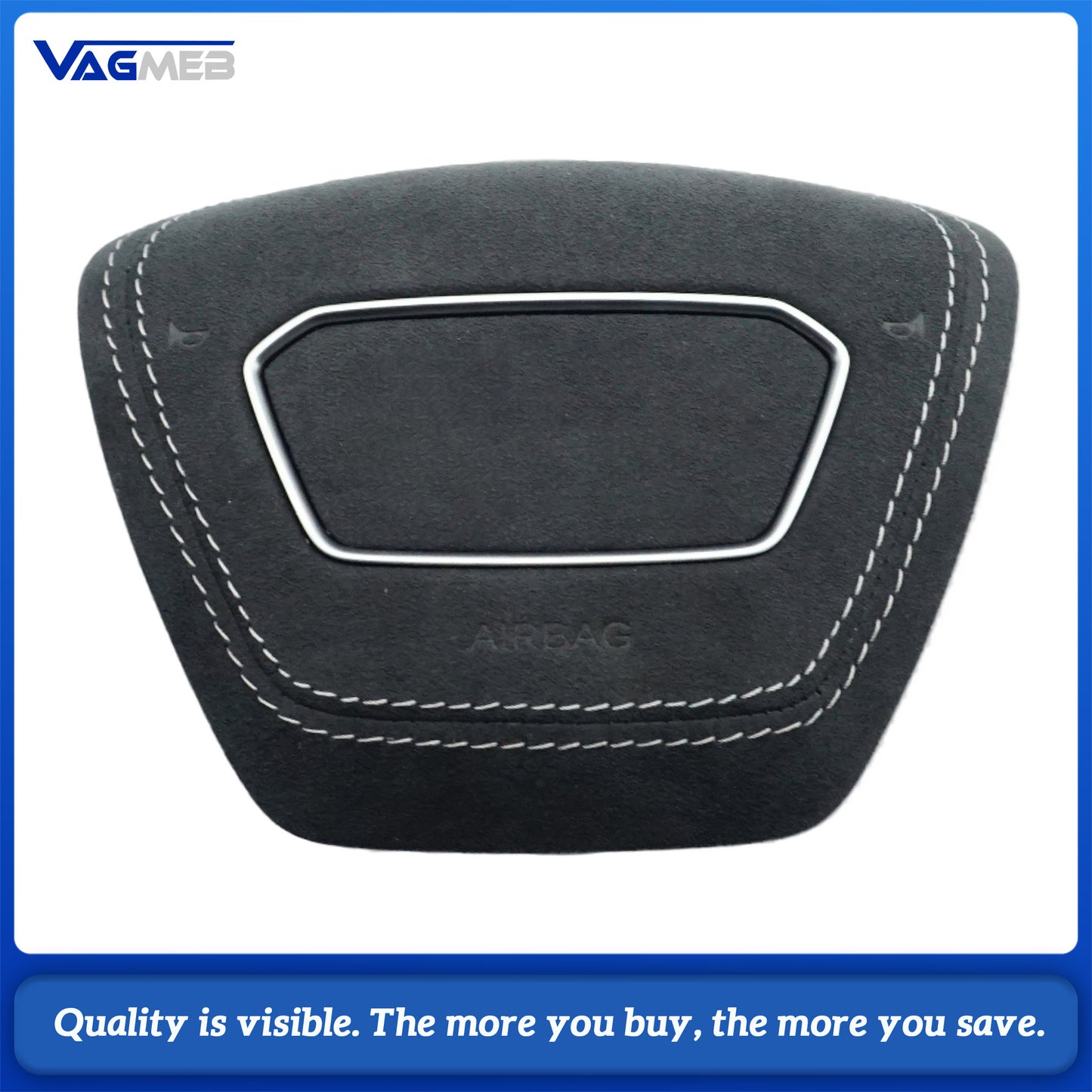 Steering wheel airbag cover multifunction steering wheel For Audi A6C8