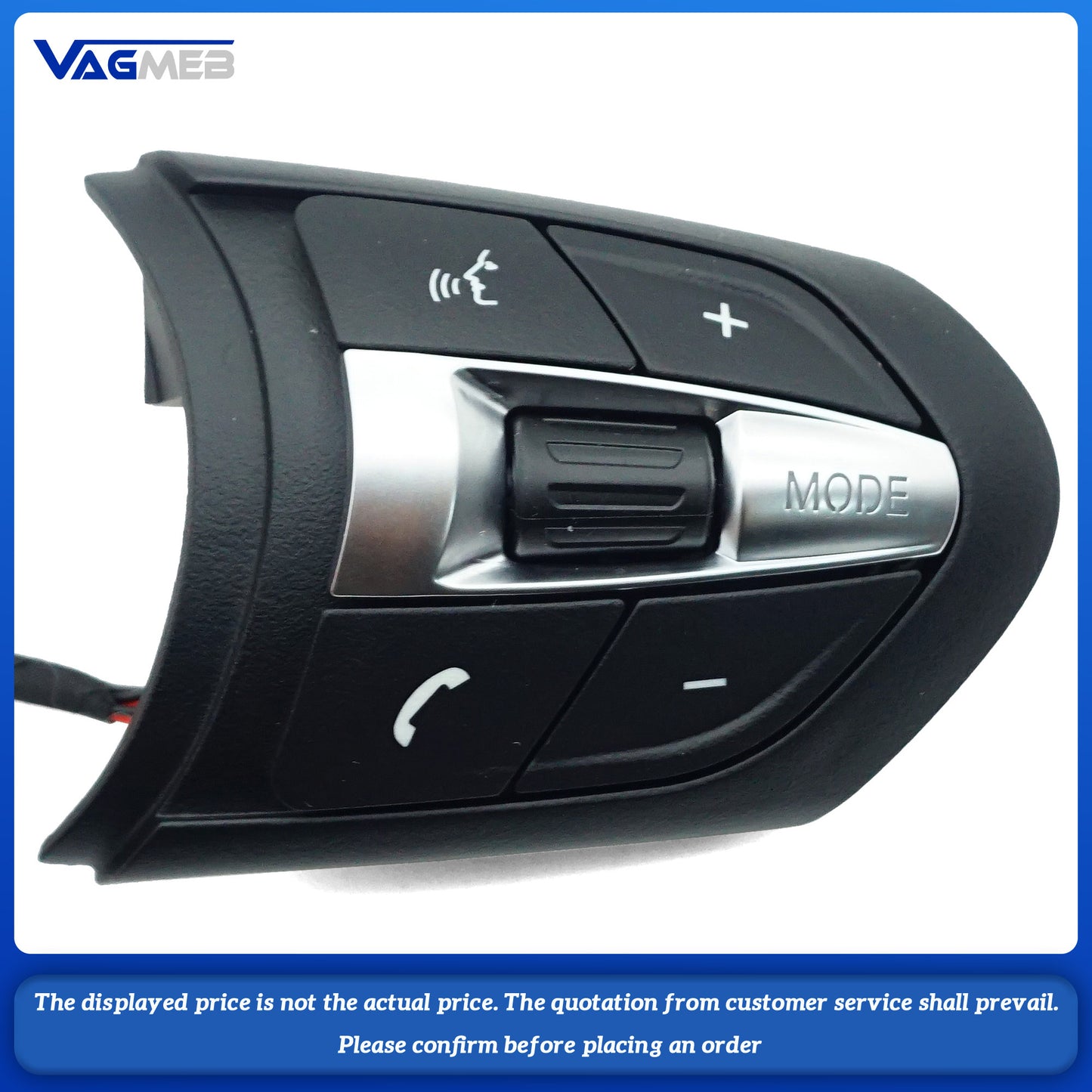 For BMW M sport F model steering wheel button with m1 m2 button blue