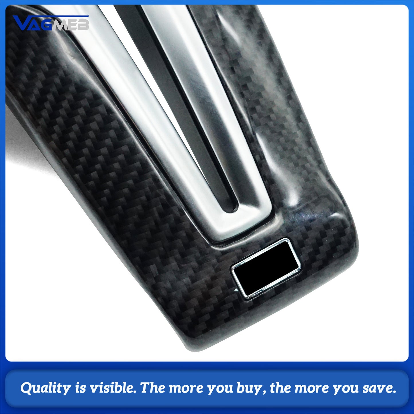 Car interior steering wheel decorative panel kit M1 M2 Key Carbon fiber For BMW M3 M4 F32 F30 F06 M-Sport