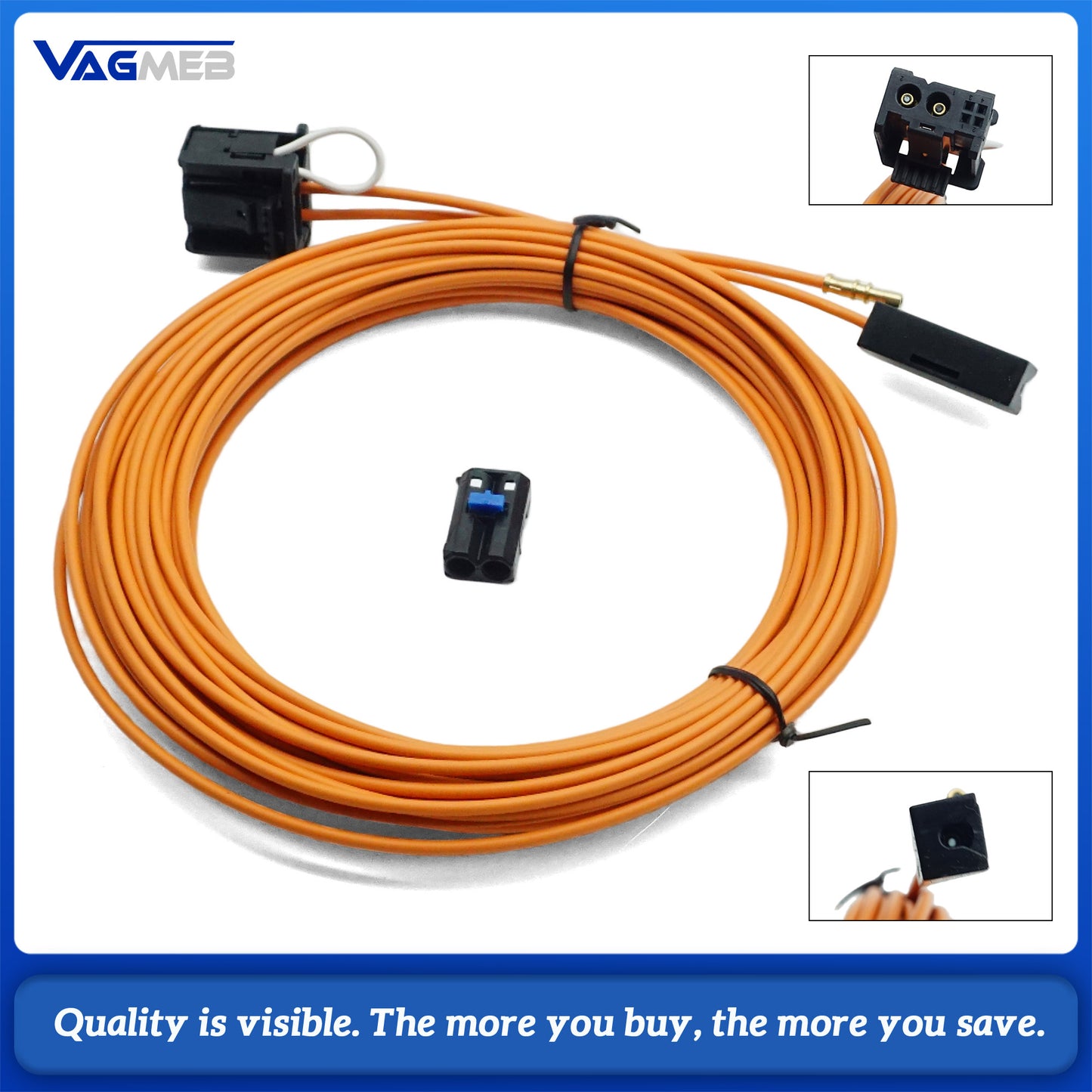 For BMW E60 5 Series LCI Logic 7 Car Audio Upgrade Wiring Harness Kit