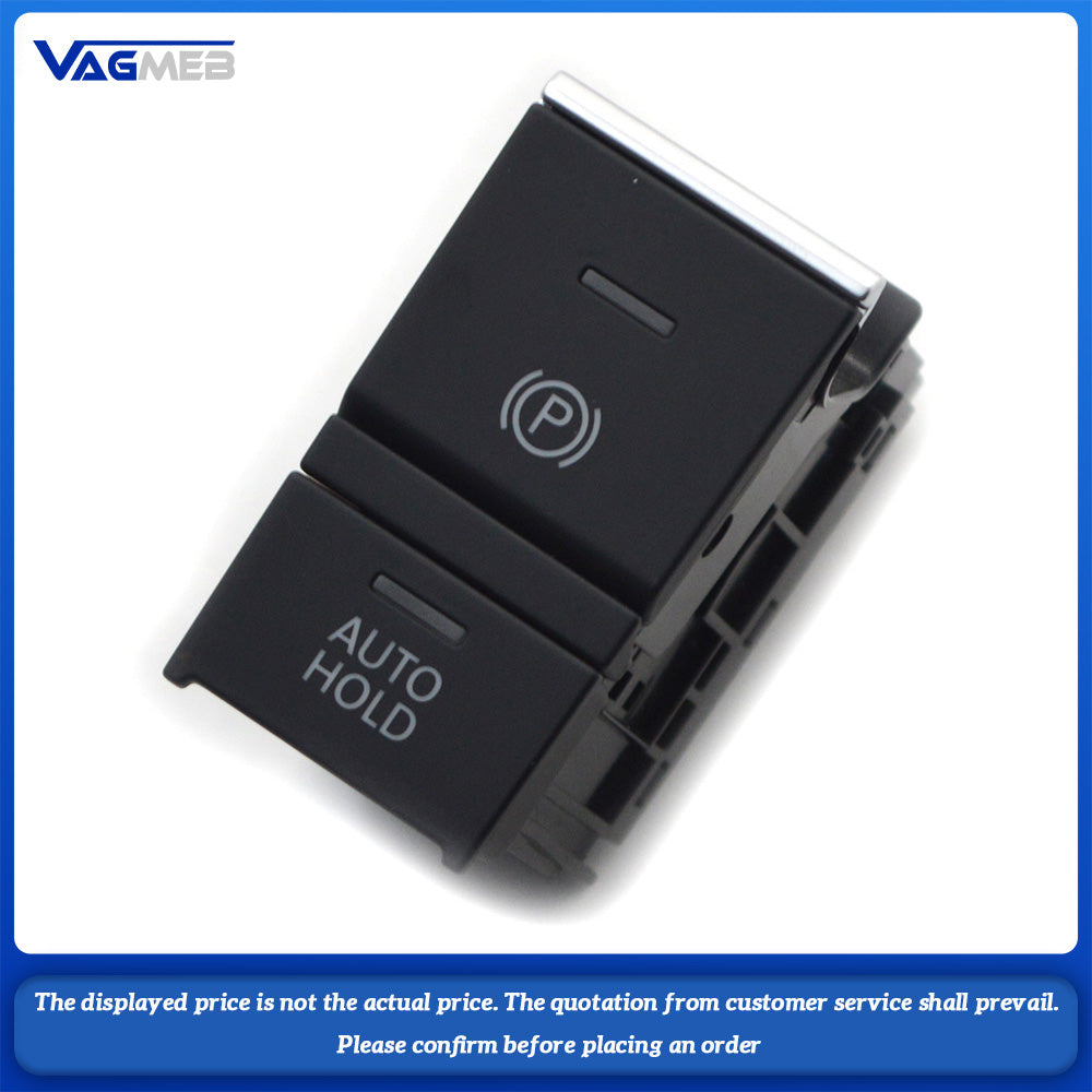 For VW MQB Jetta MK7 2018-2023 Hill Hold  Auto Hold Switch And Wire White backlight button  17G 927 225