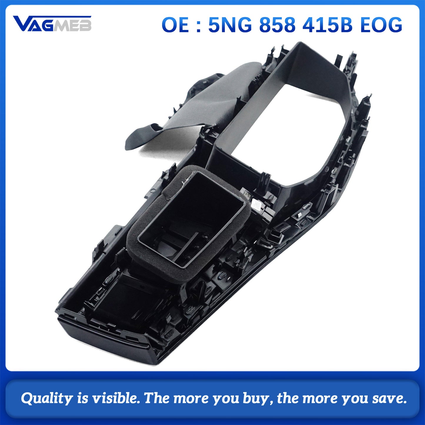 For VW Tiguan MK2 LCD instrument decorative frame Panel Plates Decorative Frame 5NG 858 415B