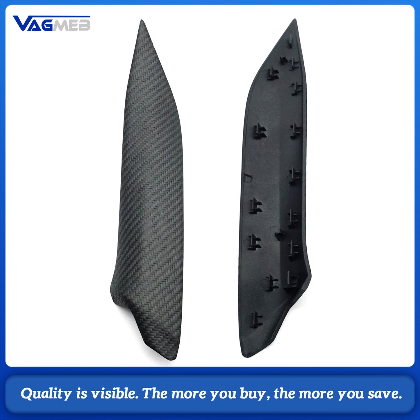 For BMW G80 M3 2022 Prepreg Dry Carbon Fiber Trim