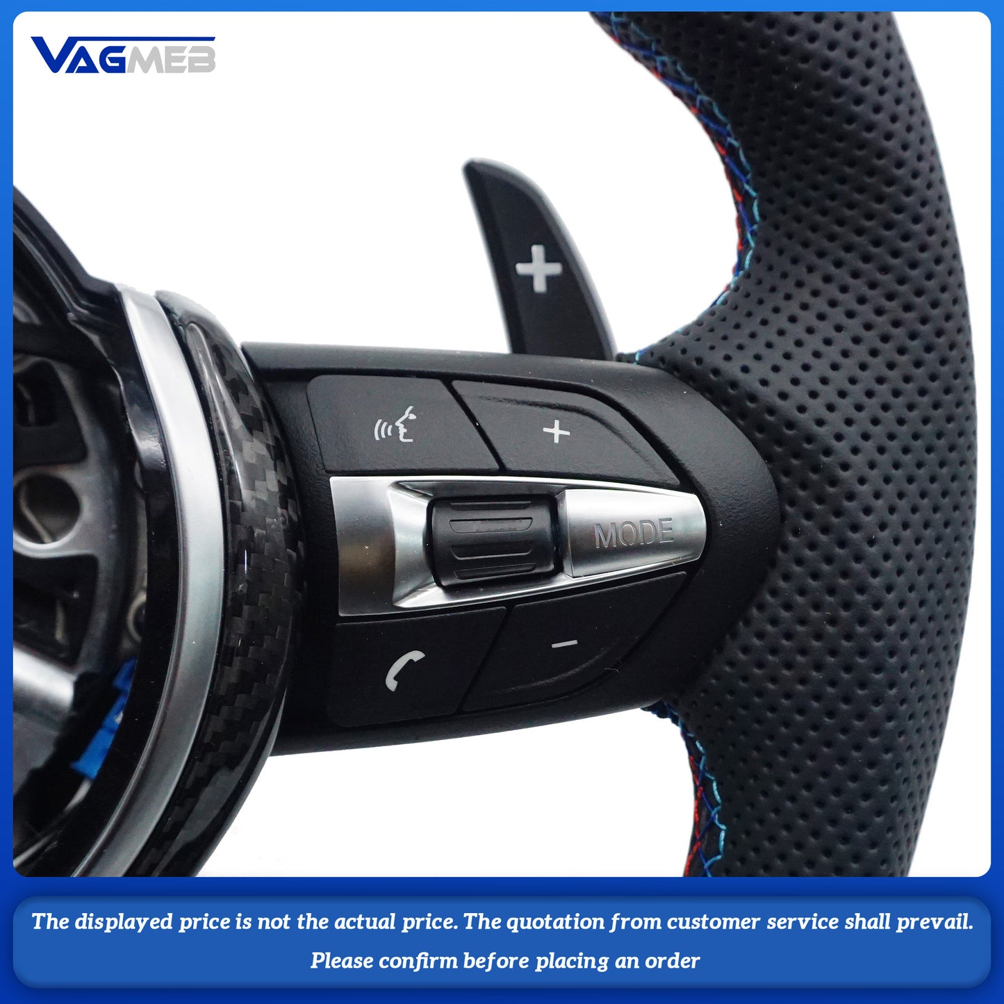 Hot Sell High Quality Carbon Fiber Steering Wheel for BMW F87 F82 F83 Steering Wheel M3 Model