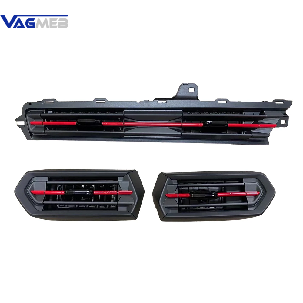 For Audi A3 8Y High Configuration Air Conditioning Vents In Red or Green Style