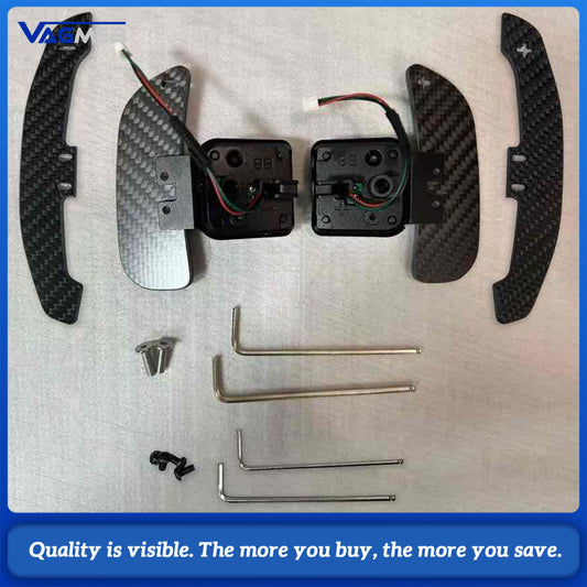 Magnetic Carbon Fiber Paddle Shifters For Seat