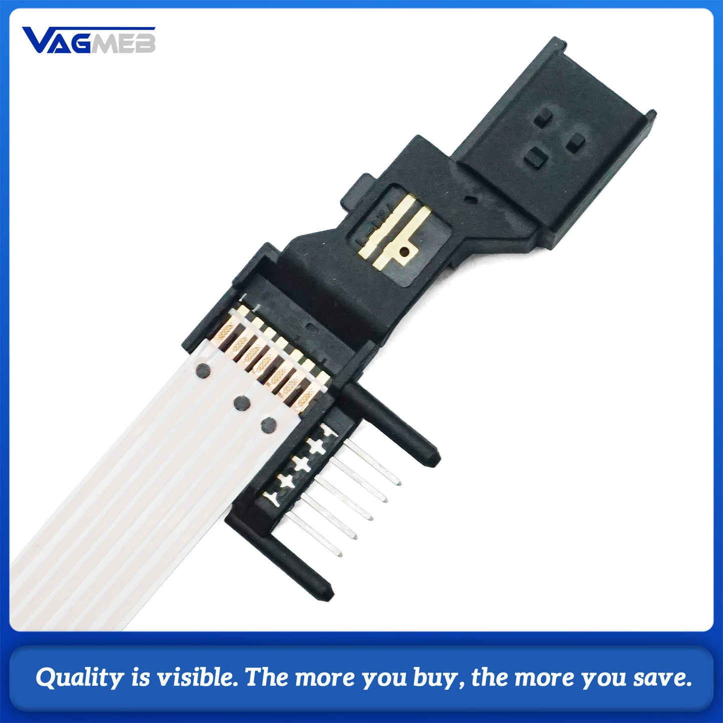 Steering Wheel Clockspring Ribbon Cable 5Q0 953 549D for VW Audi Skoda Seat MQB Platform  Airbag Squib Wiring Harness Replacement