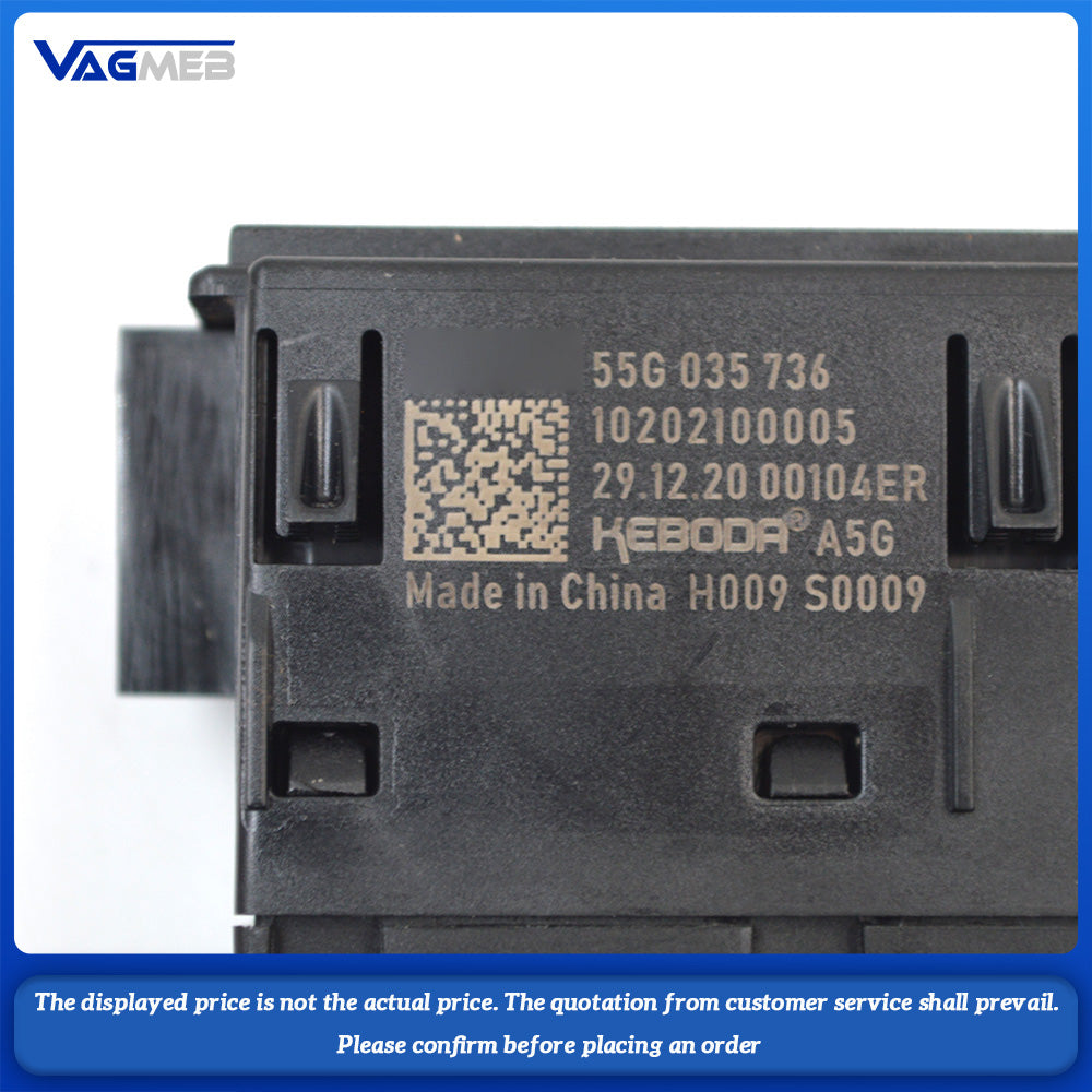 For VW Tiguan MK2 Viloran Taryon USB TYPE-C Plug Armerst USB 55G 035 736