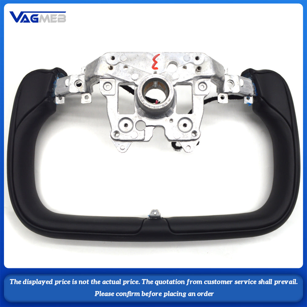 NovaAcc For Tesla Model 3 Highland Yoke Steering Wheel 2024 with Heating Personalized Customize Black White Car Accessories