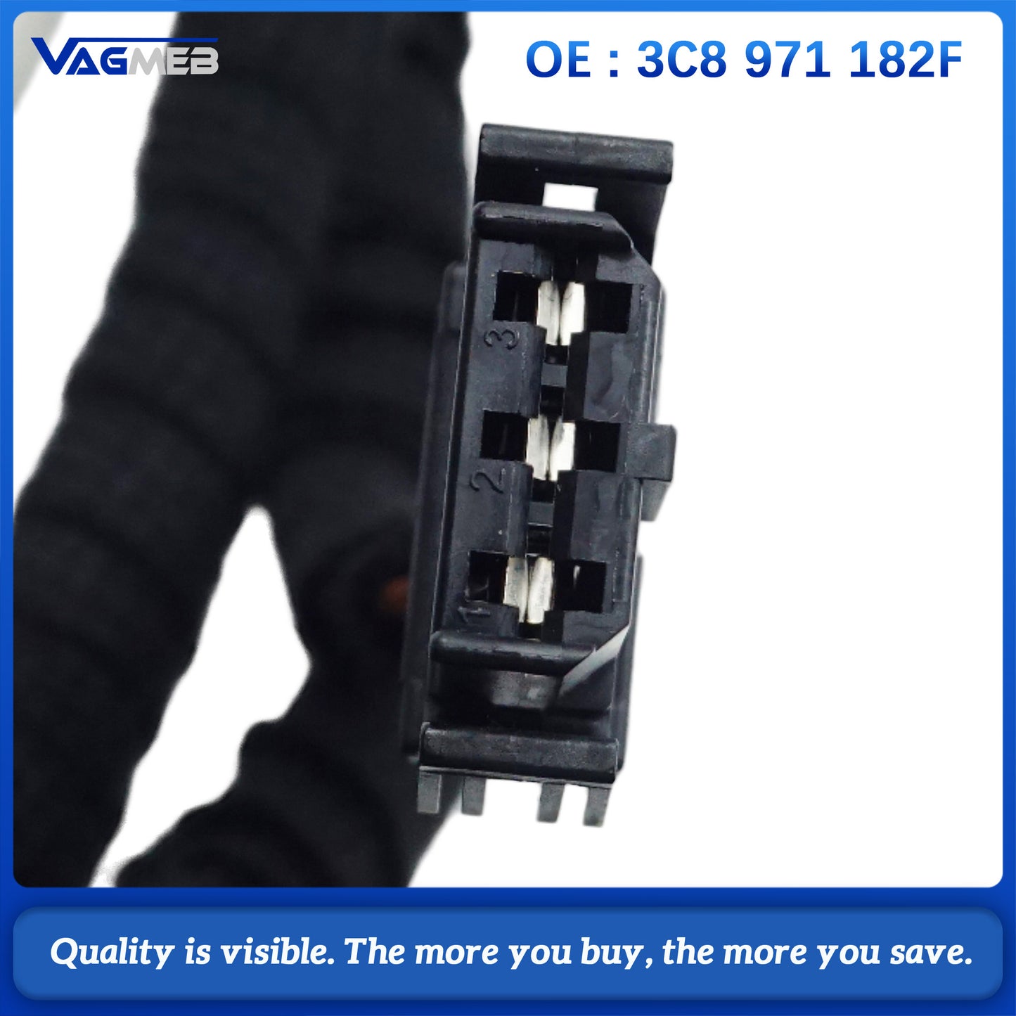 For VW Passat CC 2010–2013 Model Trunk Wiring Harness 3C8 971 182 F