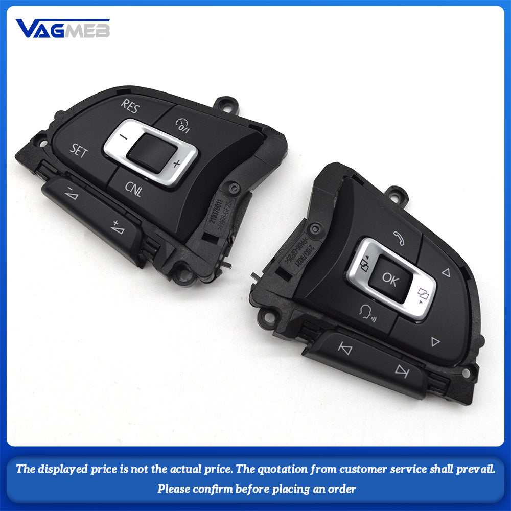For VW Golf 7 MK7 GTI multifunctional steering wheel button cover shell  decorative cover