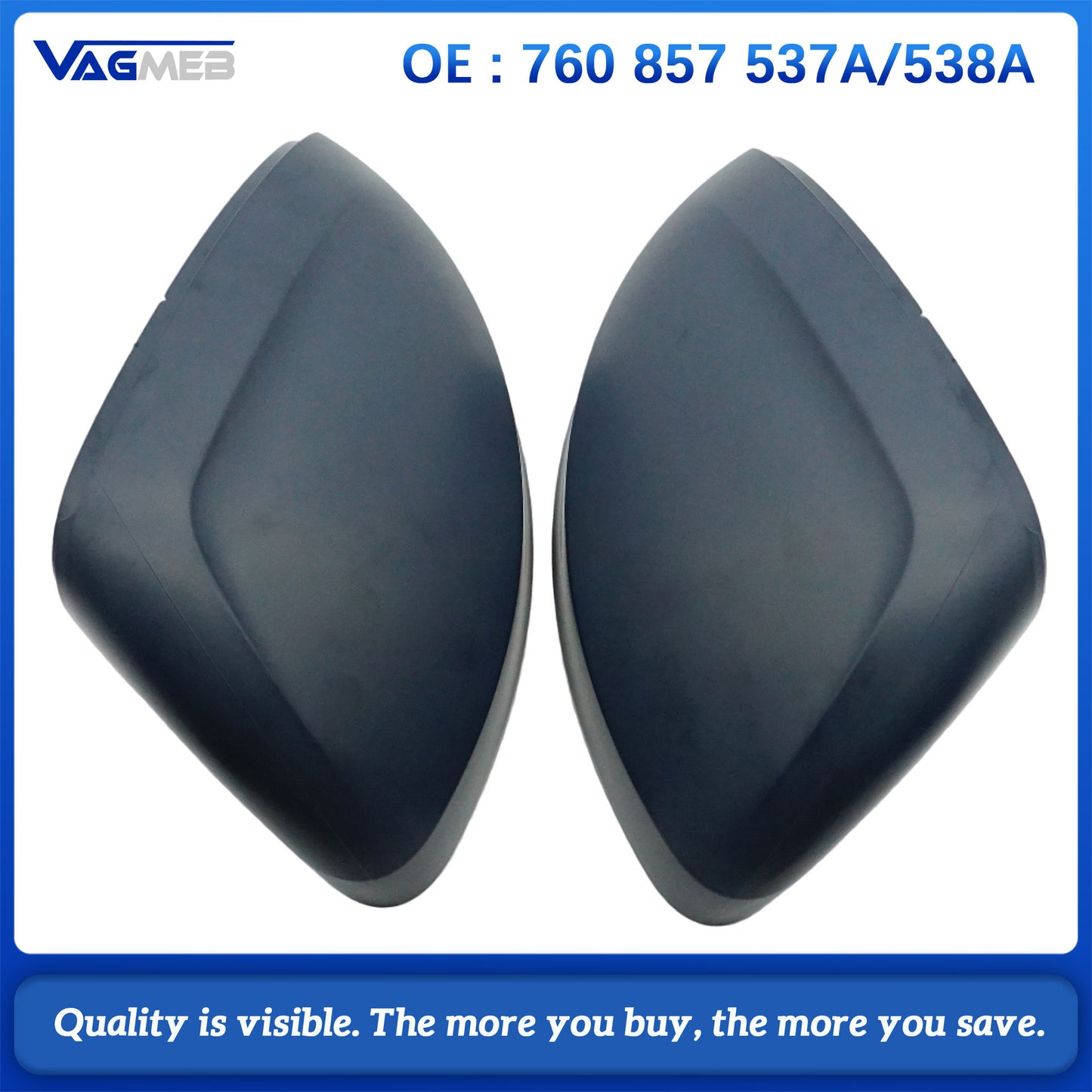 Car Rearview Mirror Cover Trim For Touareg Car Accessories