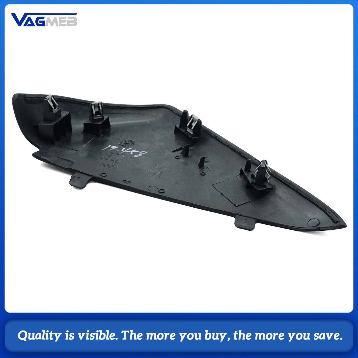 For 2017-2024 Audi A4 B9 Matte Carbon Fiber Dashboard Cover Trim