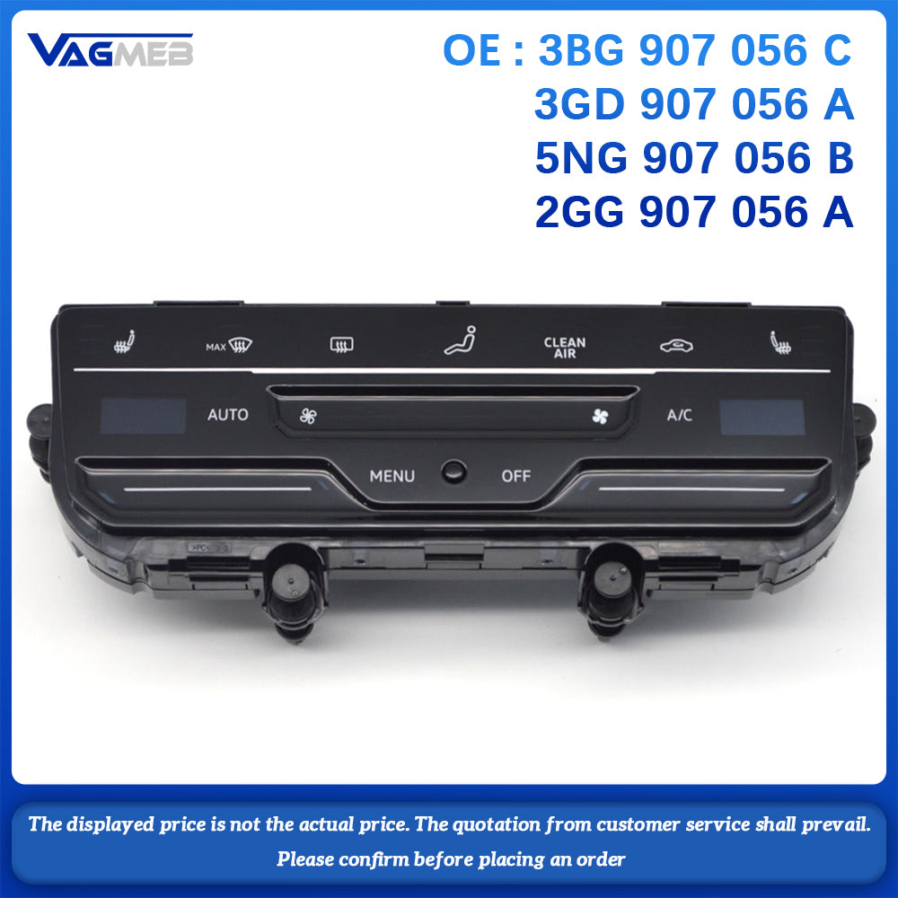 For VW Passat Tiguan MK2  Hybrid touch screen air conditioning panel   3BG 907 056 C 3GD 907 056 A 5NG 907 056 B  2GG 907 056 A