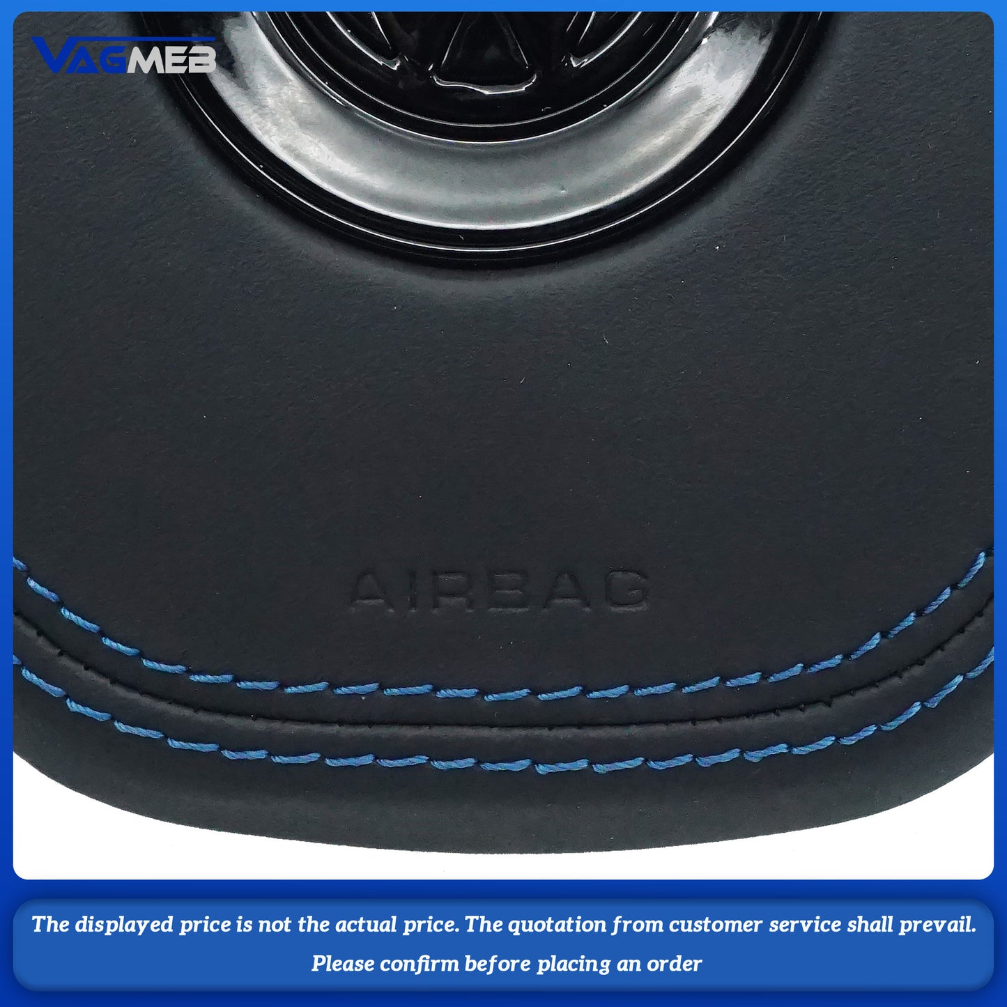 Steering wheel airbag cover multifunction steering wheel For VW Golf MK7 Golf 7