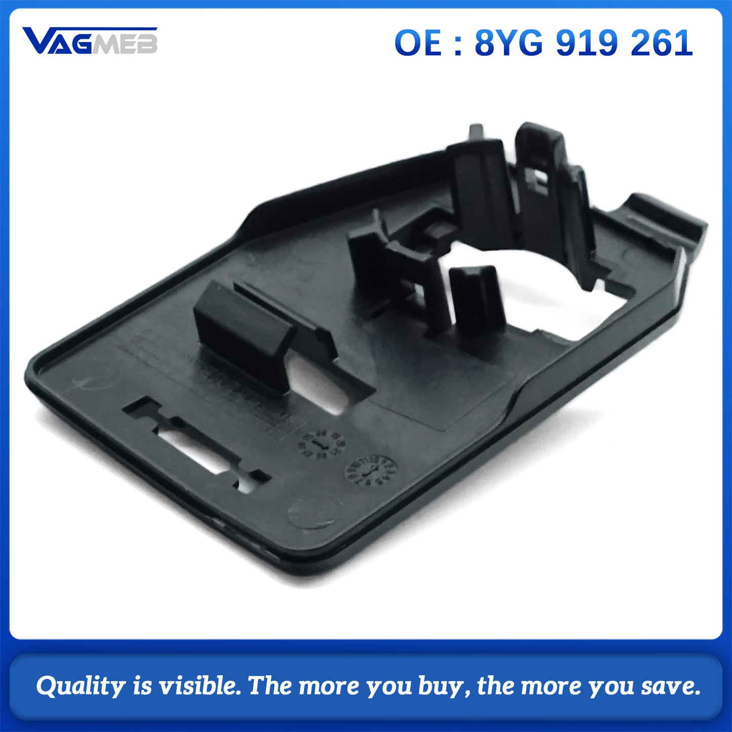 For Audi A3 8Y Front bumper Grille bracket Support Reversing Parking Sensor Probe 8YG 919 261 8YG 919 262