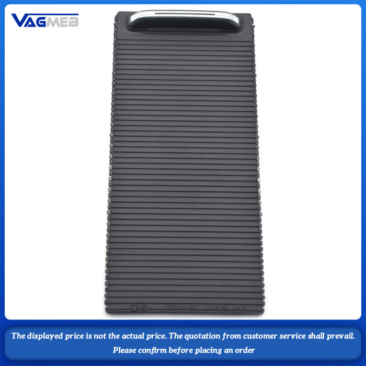 New Black Center Console Drink Water Cup Holder Cover Pull Curtain Trim For VW Golf 7 7.5 GTI GTE GTD MK7 R-Line 2013-2021